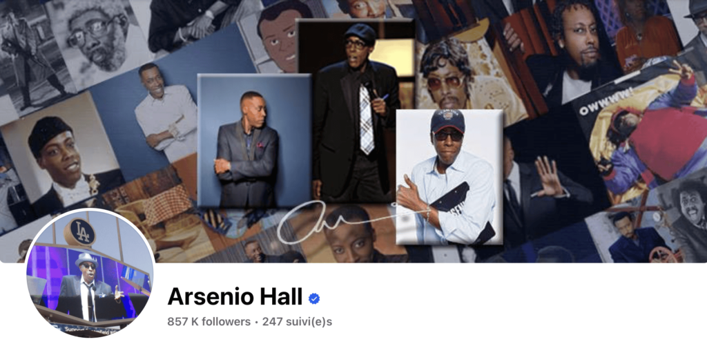 Arsenio Hall facebook