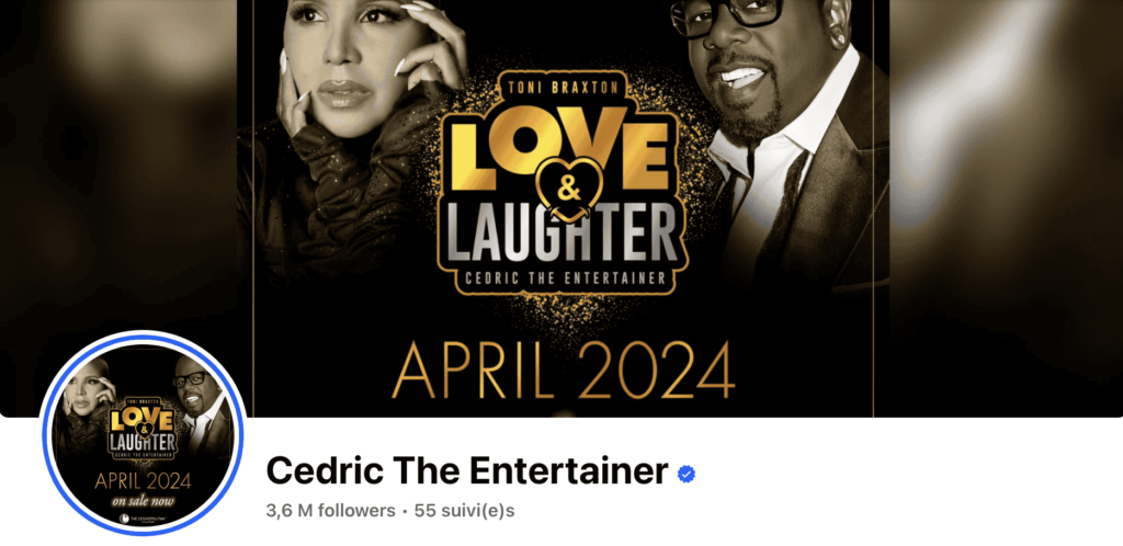 Cedric the Entertainer Facebook