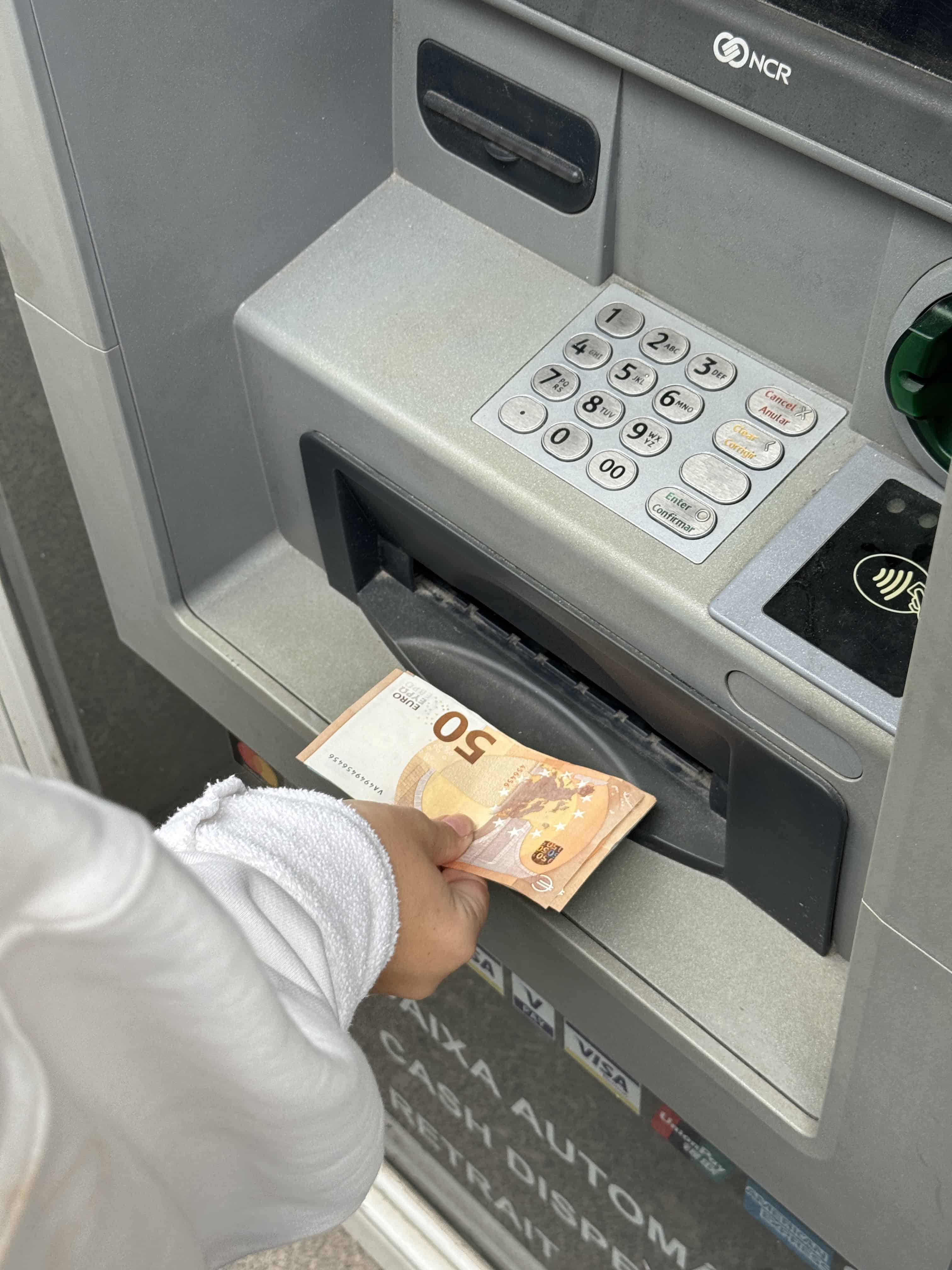 Money in ATM